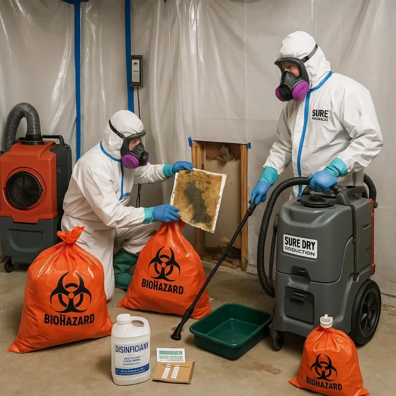 Contaminated Water Handling Protocols process in Grand Prairie, TX