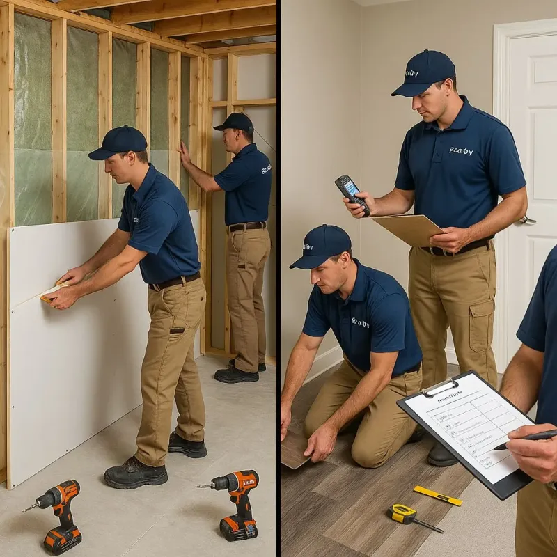 Repairs and Reconstruction process in Grand Prairie, TX