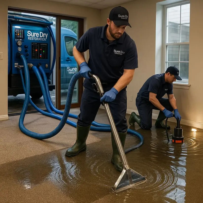 Water Extraction and Removal process in Grand Prairie, TX